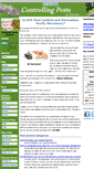 Mobile Screenshot of controlling-pests.com