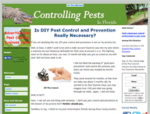 Tablet Screenshot of controlling-pests.com